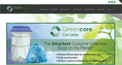 Desktop Screenshot of greencoreproducts.com